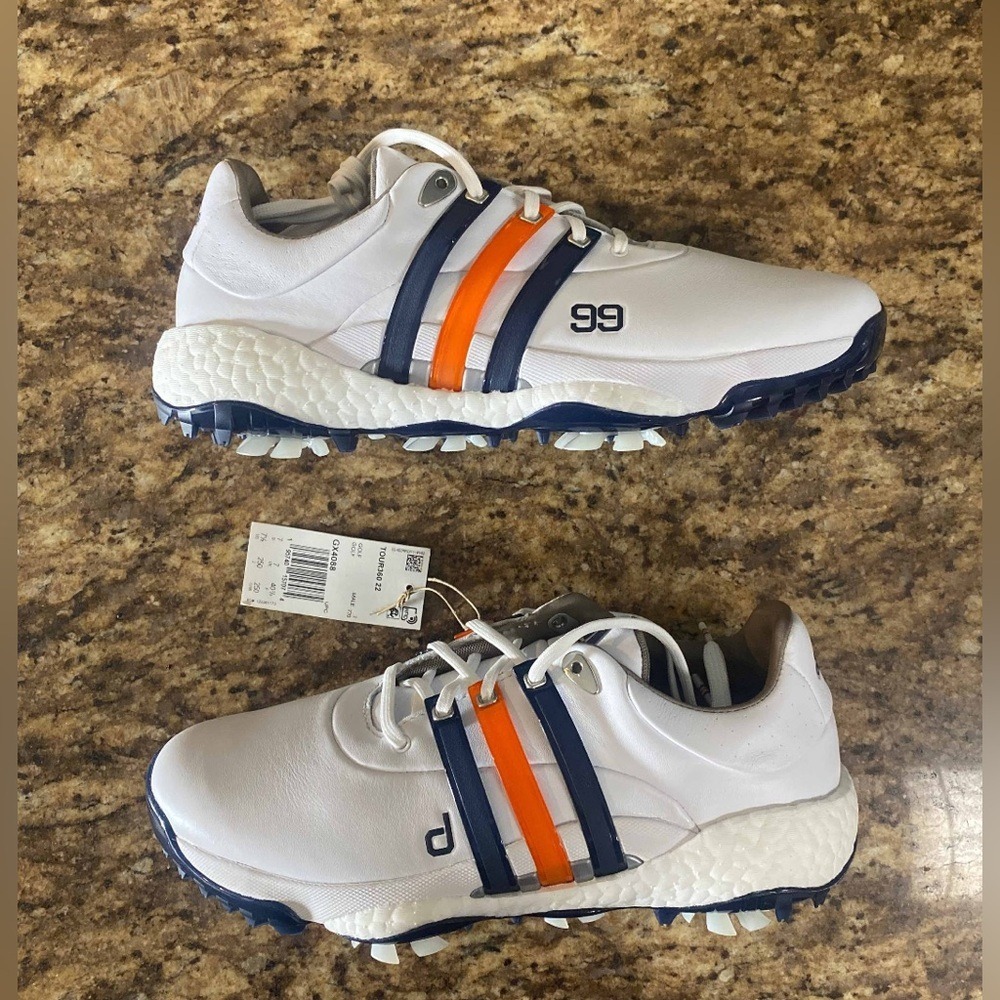 Men Size 7.5 Adidas DJ x Wayne Gretzky TOUR360‎ 22 Limited Golf Shoes GX4088 NEW